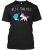 Einhorn und Narwal Beste Freunde T-Shirt Hergestellt in den USA Größe S bis 5XL