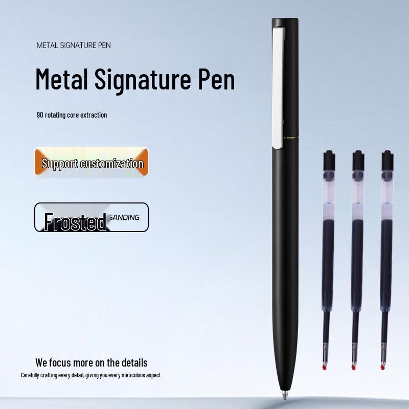 Xiaomi Multi-Color Metalen Gel Balpen voor Zakelijk & Kantoor, Personaliseerbaar met Logo.