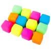 5/15/30PCS 3cm Rainbow Tofu Stress Balls Sensory Toys Decompression Slow Rebound Stress Relief Fidget Toys for Kids Adult Gifts