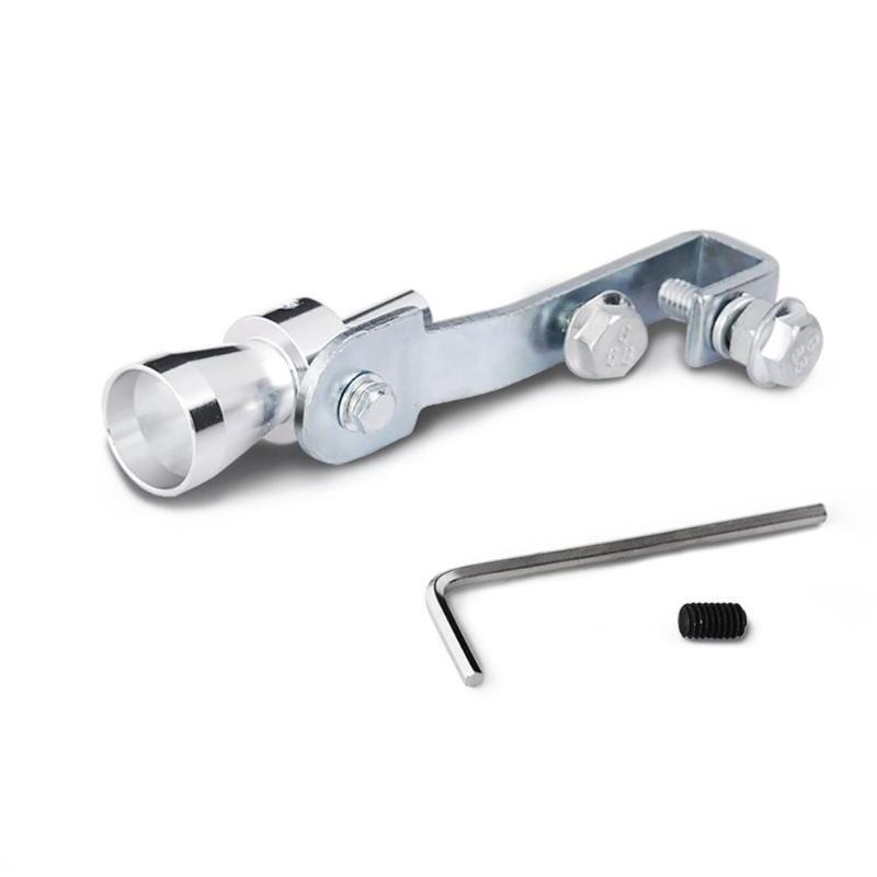 Car Turbo Whistle Silver S Universal Fitment for All Vehicles Models