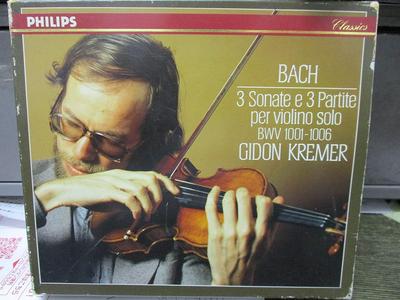 CD J. S. BACH - Sonates et Partitas pour Violon Solo PHCP1700 Japon ObiClassique Occasion