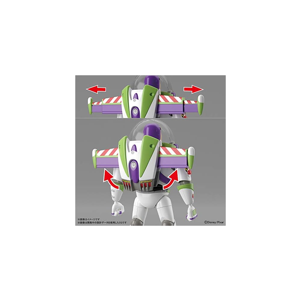 Bandai Spirits Toy Story 4 Buzz Lightyear Color-Coded Plastic Model Kit BAS5057698