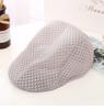 Beret Cap Cap Spring Summer Men's and Women's Outdoor Sunshade Sunscreen Cap Forward Cap Mesh Breathable Hollow Tide