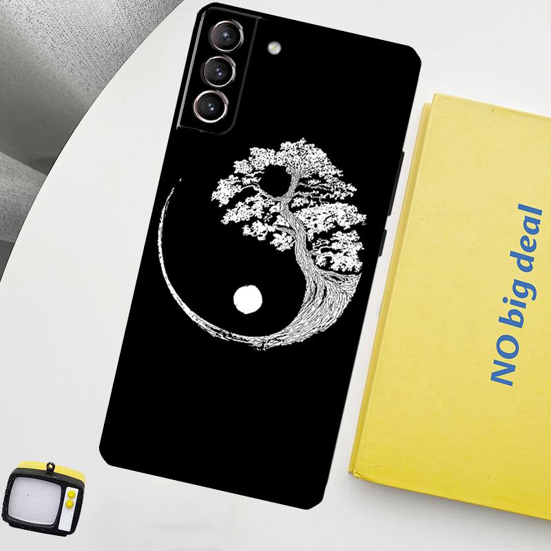Eight Diagrams Taiji Yin Yang Phone Case For Samsung Galaxy S26 S24 Ultra S20 S21 S22 S23 Plus S10 S24 FE S25 Ultra Cover