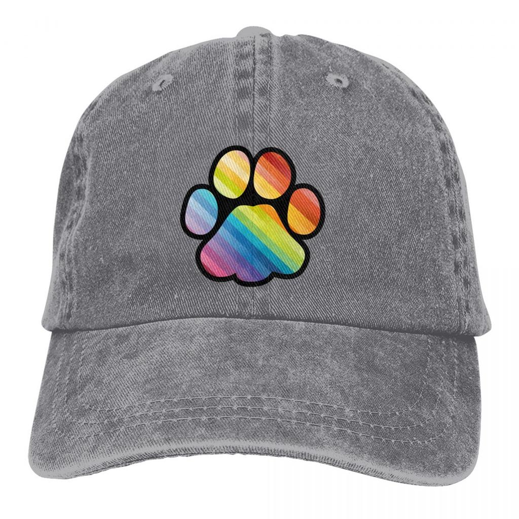 Washed Mens Baseball Cap Gey Pride Trucker Snapback Caps Dad Hat Golf Hats