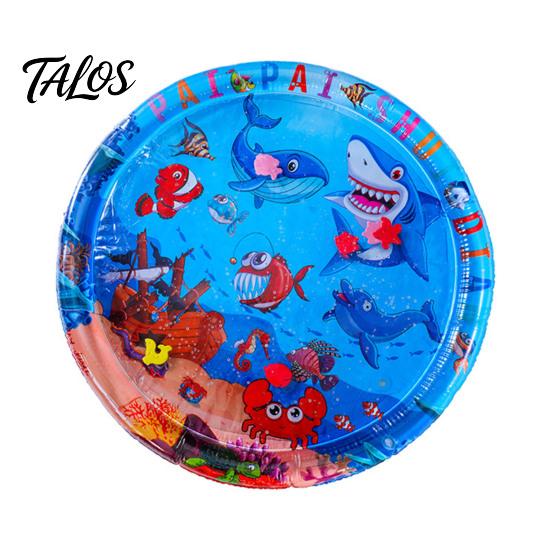 Engaging Sensory Toy for Toddlers Inflatable Splash Pad Toddlers, Thickened PVC Outdoor Water Sprinkler Play Baby Shower Gift Boys Girls Mat