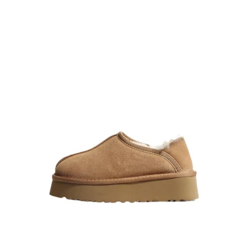 Sněhule na silné podrážce pro dámskou zimu 2025 nové vlna dvě možnosti nošení dezénový podpatek zesílené teplé severovýchodní velké bavlněné krátké boty pro ženy