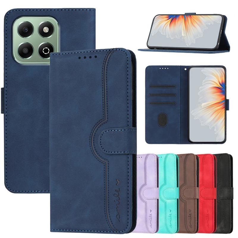 Flip Cases Für X6B 4G Smart Cover auf Für Huawei Honor X6B X7B X8B X9B X9A 5G X8 X7 X6A Magnetische Handy-Schutzhülle mit Brieftasche