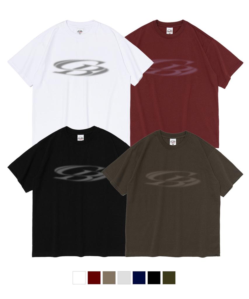 CARGOBROS FOR WOMAN Vintage Circle Logo Short Sleeve T-Shirt (7 Colors) (Type A)