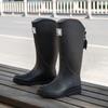 Tall Women's Waterproof Shoes Non-slip and Wear-resistant Rain Shoes Fashionable Korean Version Adult Outer Wear Water Boots Rain Boots