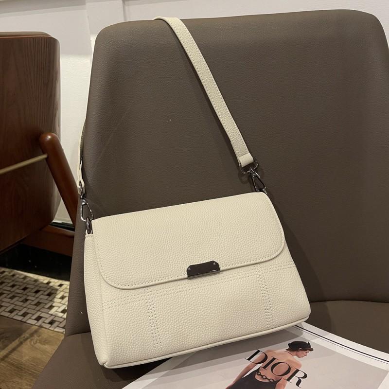 

Women s Bag Leather Shoulder All-matching Small Square Cross-section High-end Cowhide 227