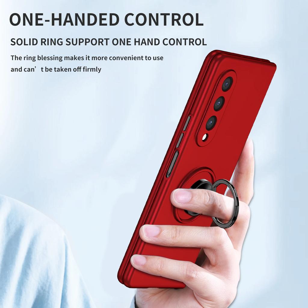 Ochronna podstawka pierścieniowa etui do Samsung Galaxy Z Fold 6 5 4 3 2 5G Antywstrząsowa dopasowana obudowa Stojak magnetyczny uchwyt