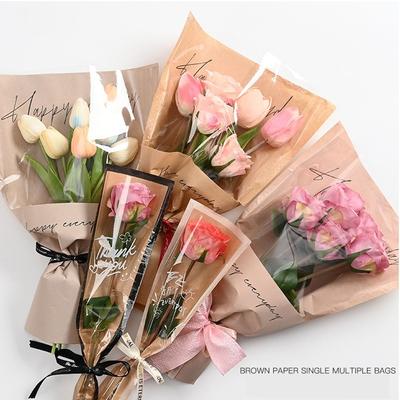 20/30 Stück Einzelrose Rosen-Verpackungshülle Tasche Umhüllungshülle Blumenverpackungstasche Valentinstag