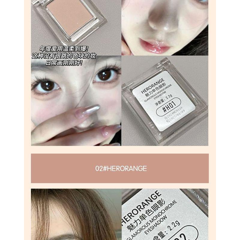 HERORANGE - Glamorous Monochrome Eyeshadow - 1-18
