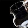 250ml Heat Resisting Clear Glass Tea Pitcher Tea Pot Fair Cup Chahai Chinese Kung Fu Tea Set Milk Hand brewed Coffeepot
