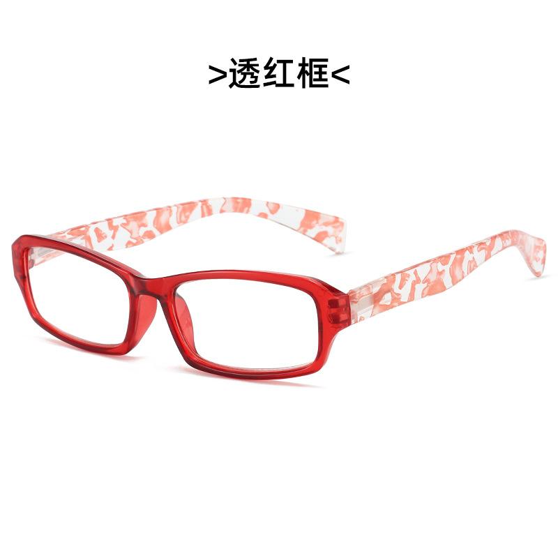 

1/5 шт. Очки для чтения с пружинными дужками, с пятицветной печатью, линзы высокой четкости, квадратная оправа с цветочным узором, для людей среднего и пожилого возраста 3