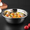 MAXCOOK Thickened 304 Stainless Steel Soup Bowl