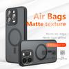 15T Magentic for Magsafe Acrylic Case for Realme 15T Wireles Charging Shockproof Frosted PC+TPU Bumper for Realme 15 Pro Cover