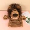 Hand puppet toy animal gloves mouth action plush doll