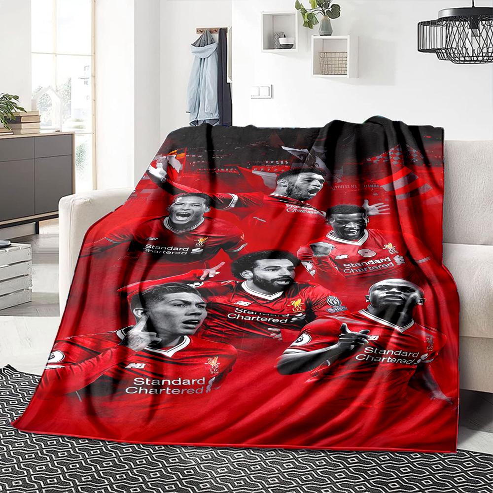 1Pc Rangers Fc Crest Union Jack Blanket For Couch Bed Plush Cozy Fuzzy Blanket Super Soft Warm Blankets For Fall And Winter 0918223