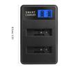 Fast Charging LCD Micro USB Charger for Olympus D750, SH21, SP800UZ Camera