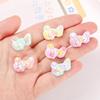 Colorful Bright Surface Baby Letter Cloud DIY Cream Glue Phone Case, Resin Accessories, Handmade Hairpin, and Hair Rope Material.