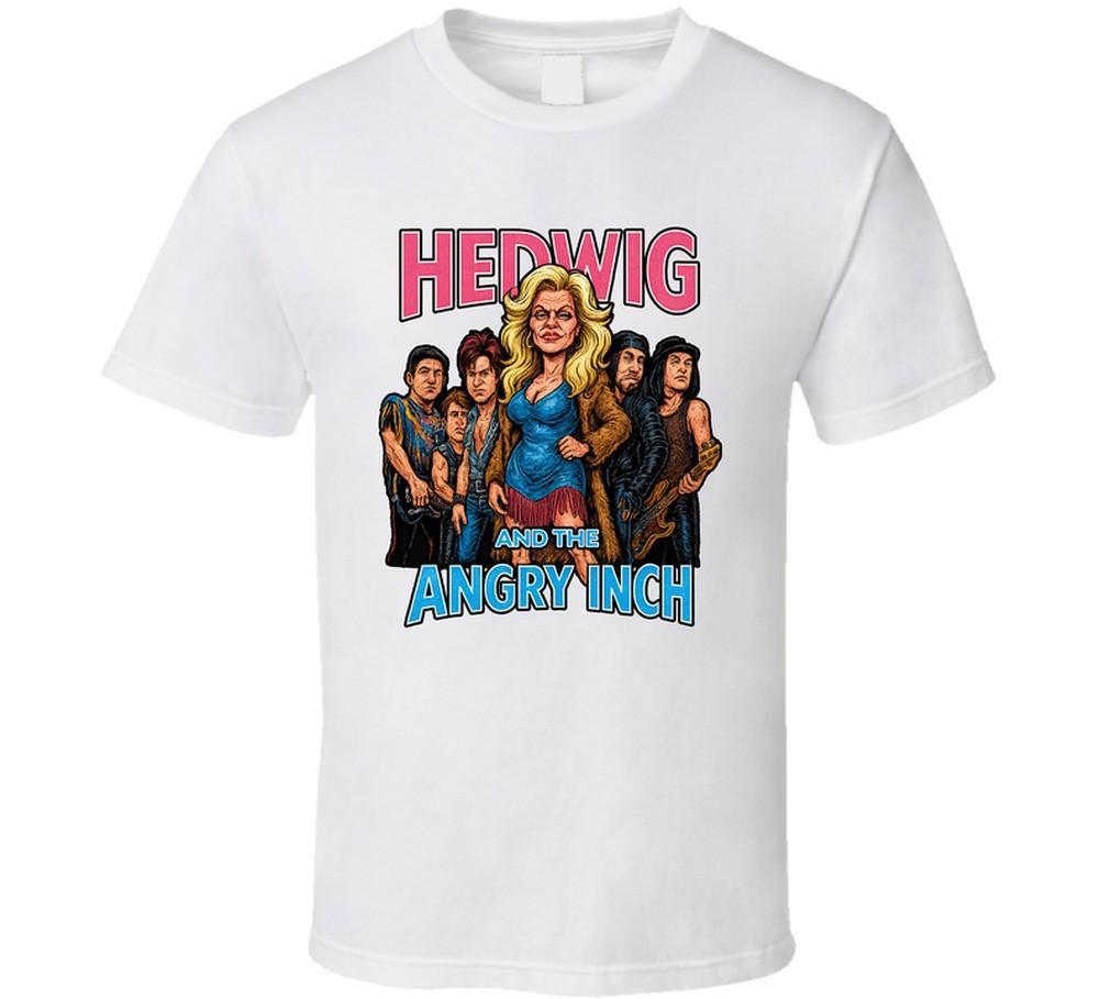 Hedwig And The Angry Inch Fictional Band Caricature Fan T Shirt XXXXL