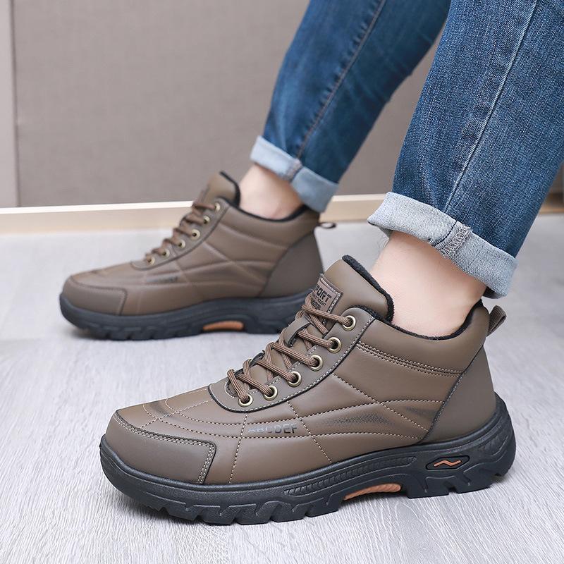 Shoes winter new non-slip and wear-resistant outer wear snow boots casual versatile comfortable lightweight shoes