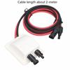 Solar Weatherproof Entry Gland Entry Housing With Extension Cable Solar Connector Solar Project For Rv Yacht Campervan