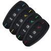 Pack de clés de voiture pour Ford ST Line Fiesta Focus Mondeo Ecosport Kuga Edge Escape Coque de porte-clés de voiture en silicone métallique Accessoires