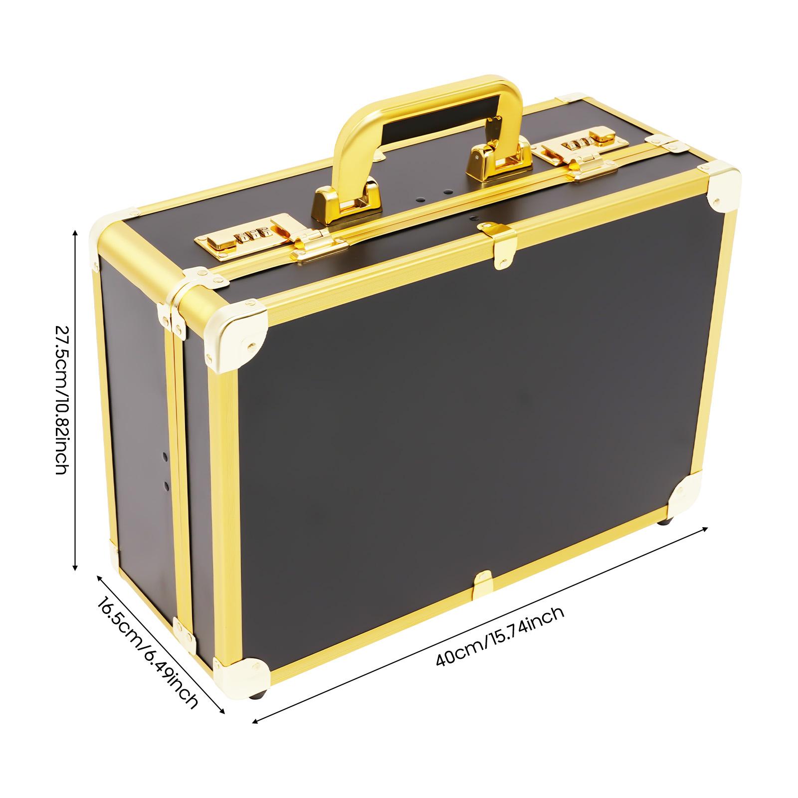 Кейс для парикмахера-стилиста, Портативный дорожный органайзер для хранения парикмахерских инструментов чёрный