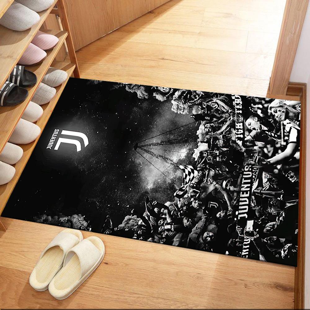 Juventus Floor Mat Perfect For Dormitory Game Room Living Rooms Study Room Antislip Carpet Anime Office Decor