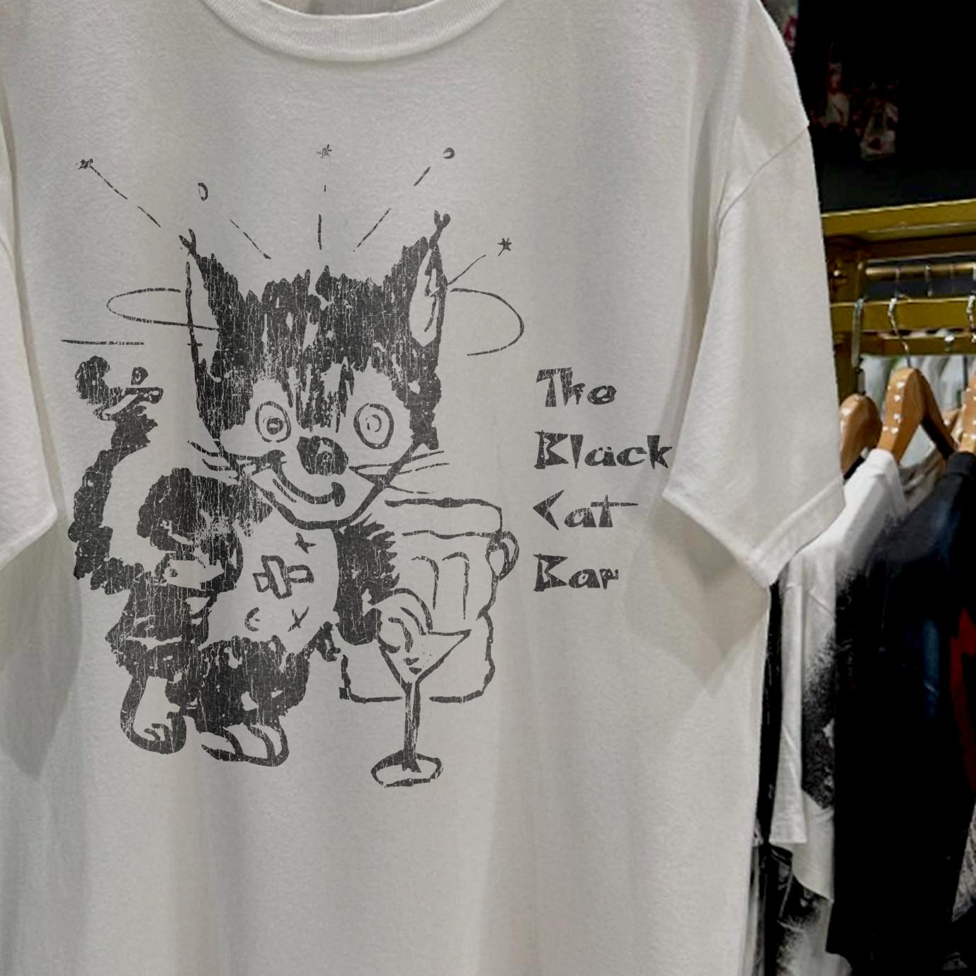 The Cat Bar Promo T-Shirt White XXL M