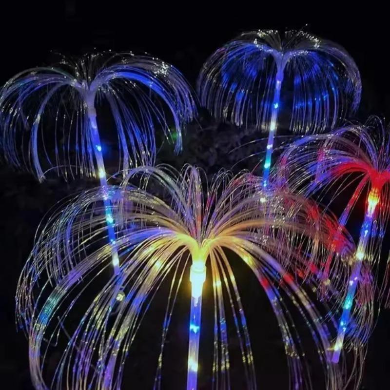 1/2/4PC Solar Jellyfish Light Outdoor Waterproof RGB Solar Garden Decorative Lamp Landscape Lighting Used For Garden Lawn Decor