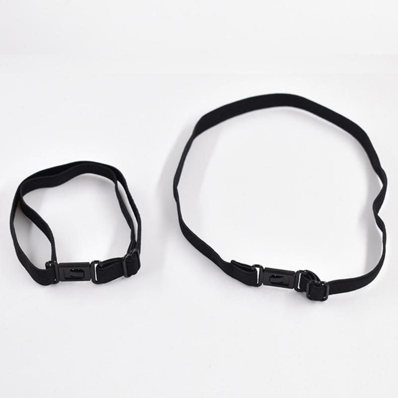 50Pcs Comfortable Necktie Elastic Band For Wedding Party Prom Wear Polyester Fabric Easy To Use Soft Elastic Belts