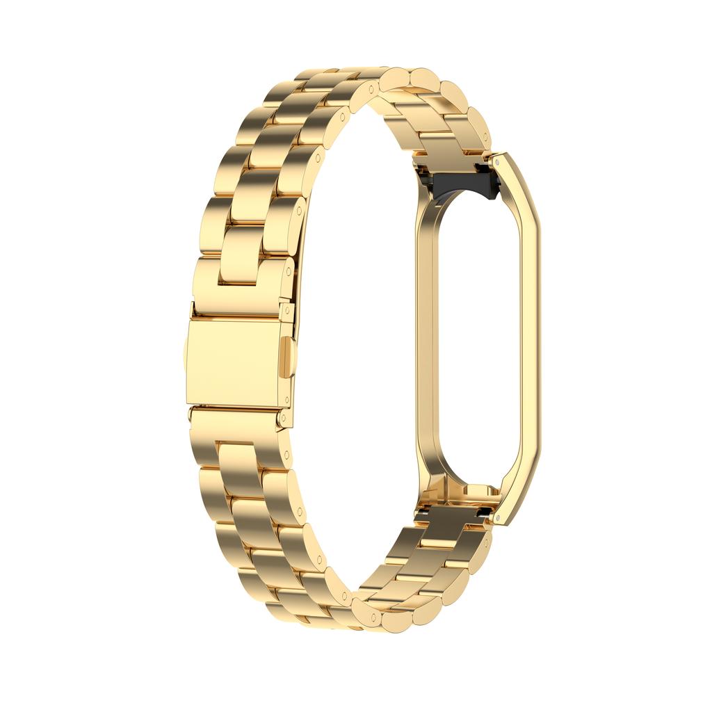 Pasek metalowy ze stali nierdzewnej dla zespołu Mi 6 zespół Xiaomi Mi 7 6 5 pasek kompatybilny bransoletka nadgarstek zespół Mi 5 4 3 akcesoria