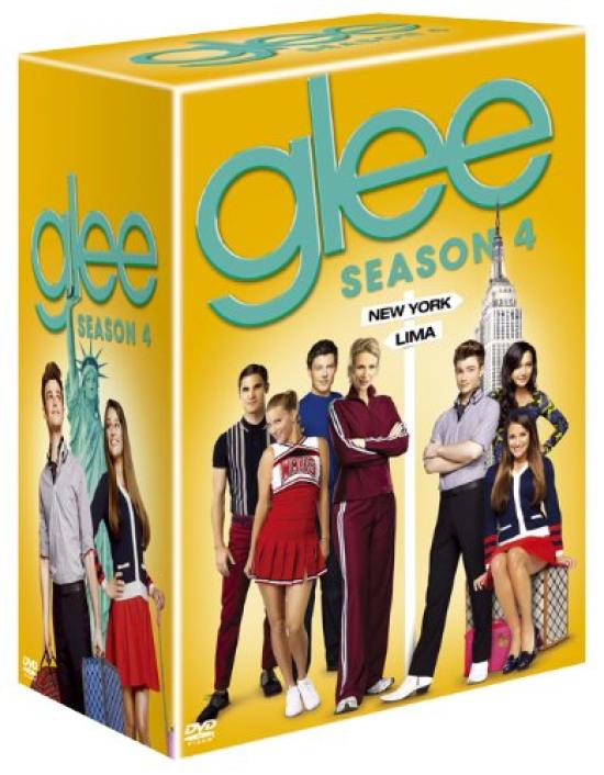 Glee Season 4 DVD Box Japanese original photo Collector's (with book)