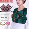 Portable Pure Copper Moxibustion Box with Cloth Cover and Mugwort Pad
