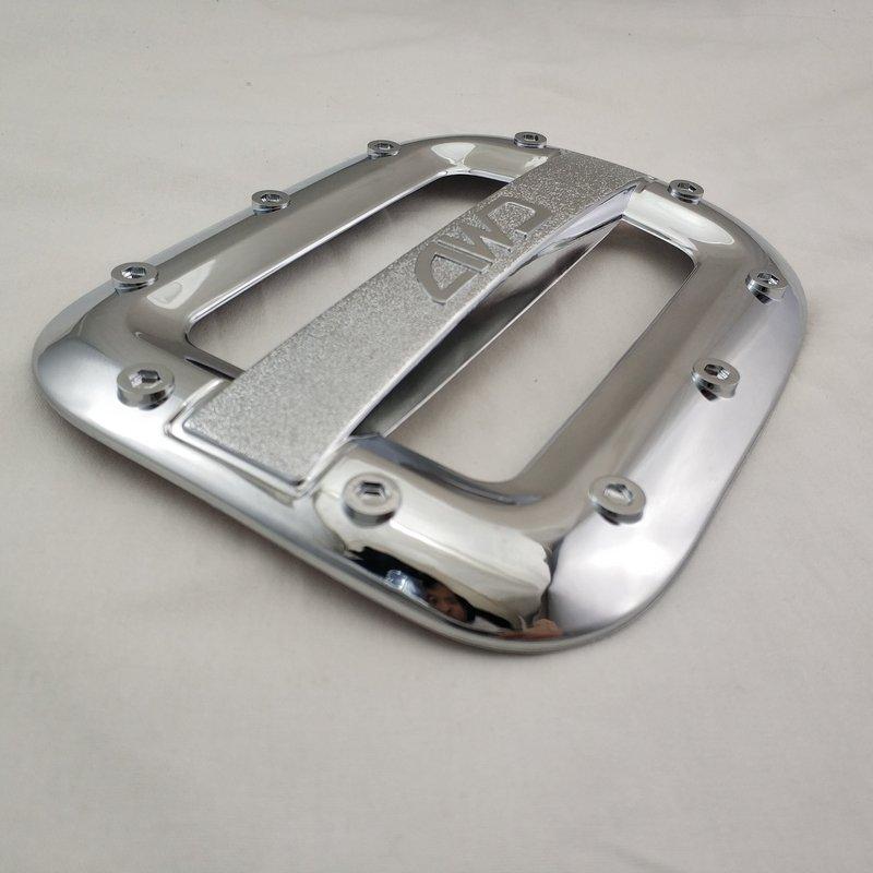 New Car Chrome Accessories Plated Fuel Tank Cover Trim Paste Style For Toyota Rav4 Rav 4 2006 2007 2008 2009