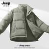 JEEP SPIRIT Men's 2025 Winter Plush Lined Padded Jacket