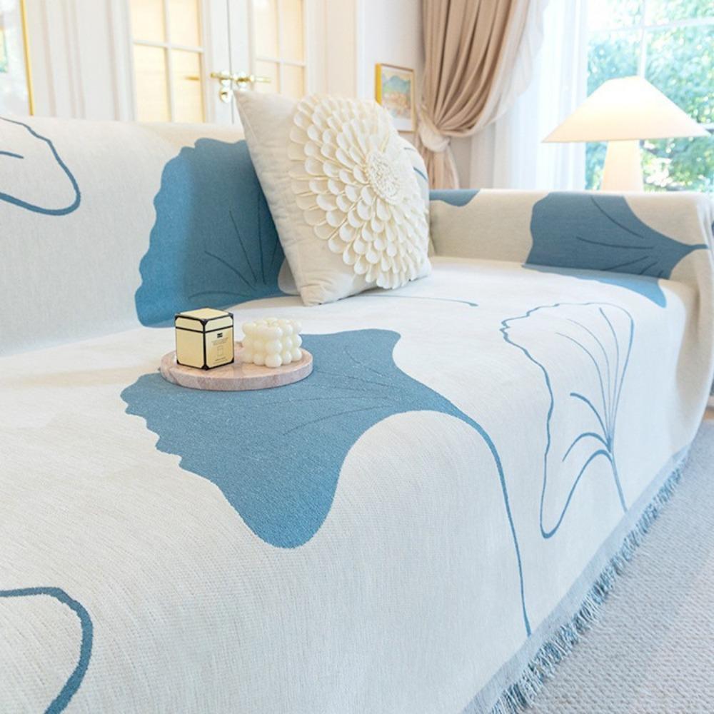 

Modern Minimalist Cat Scratch Proof Sofa Cover Universal All Season Cushion Protector Blanket 90*90cm