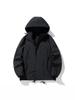 Unisex Windproof & Waterproof Color Block Hooded Jacket for Spring/Autumn Hiking