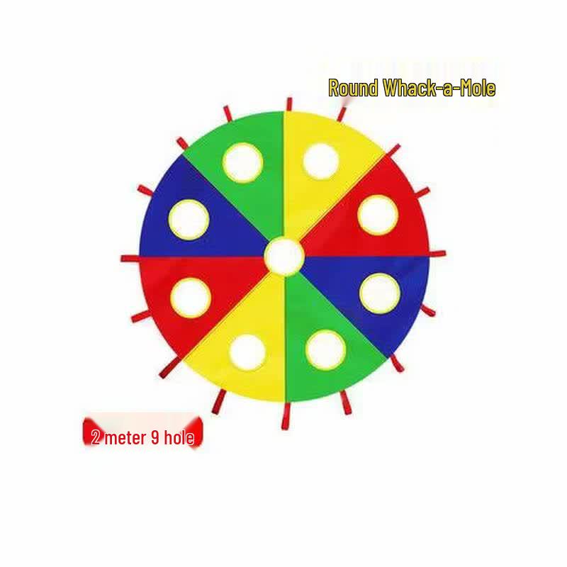 Whack-a-Mole Rainbow Play Parachute