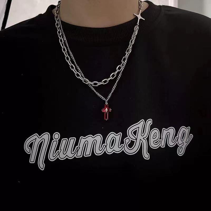 Unisex Kupferlegierung Halskette Galvanisiert Langlebig Nicht Verblassend Schmuck Pullover Kette Personalisierbares Modeaccessoire