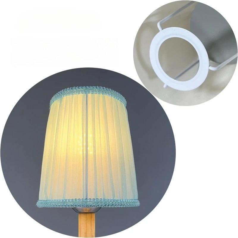 E14/E27/Clamp Fabric Lamp Shade Lighting Accessories for Home Office Decor Hotel Bedroom Bedside Floor Lamp Shell Cover