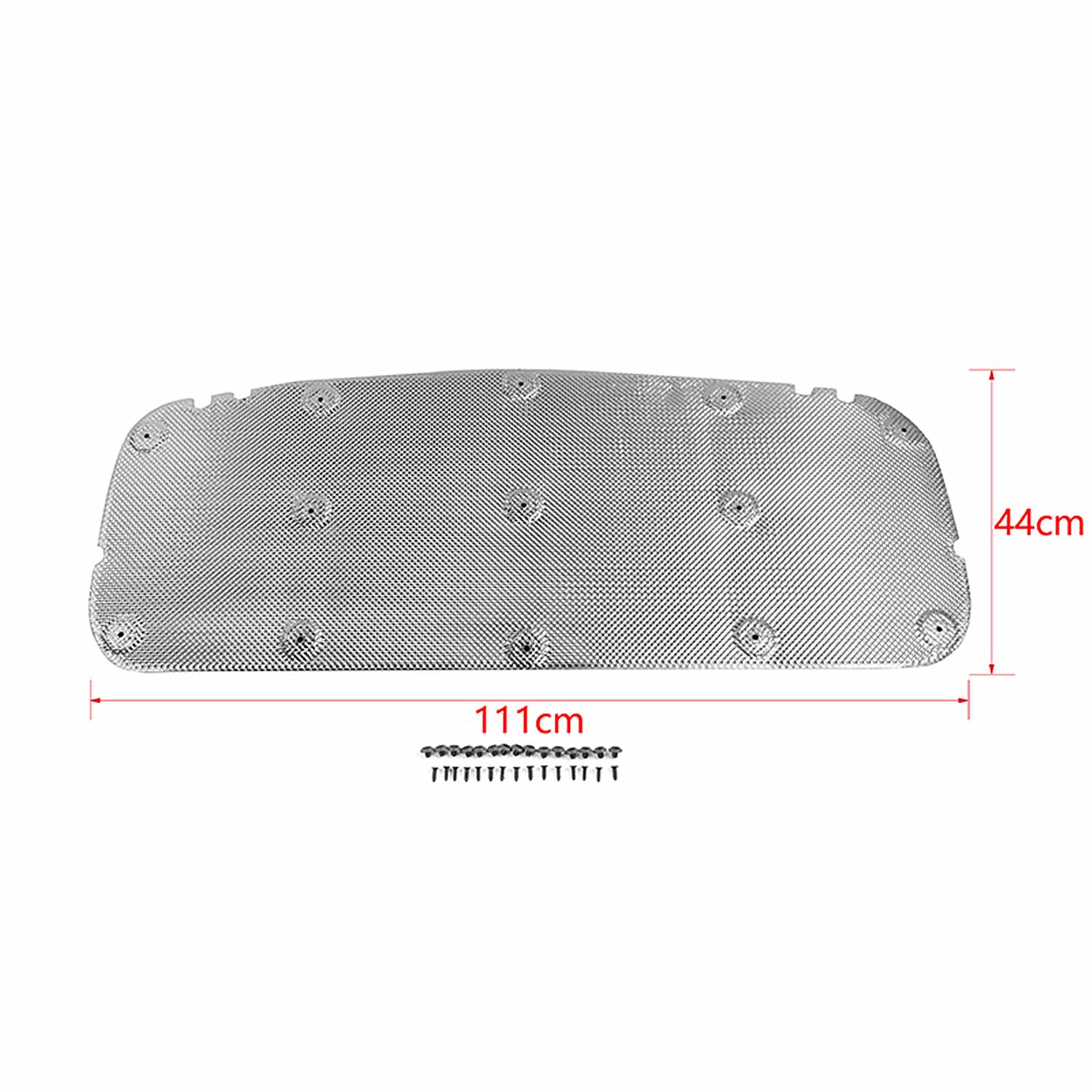 Car Soundproof Insulation Cotton Hood Heat Deadener Pad for Suzuki Jimny 2019 2020 2025 2025 2025 JB64 JB74 Interior Accessories серебряный