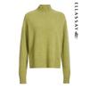 ELLASSAY Women's Autumn/Winter Relaxed Semi-High Neck Knit Sweater