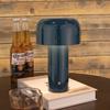 Mushroom Led Table Lamp Rechargable Night Light Portable USB Charging Touch Bedside Table Lamp Living Room Decoration Desk Light