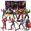 Justice League Marvel Avengers Super Hero Characters Model Christmas Figure Doll Toys for Children