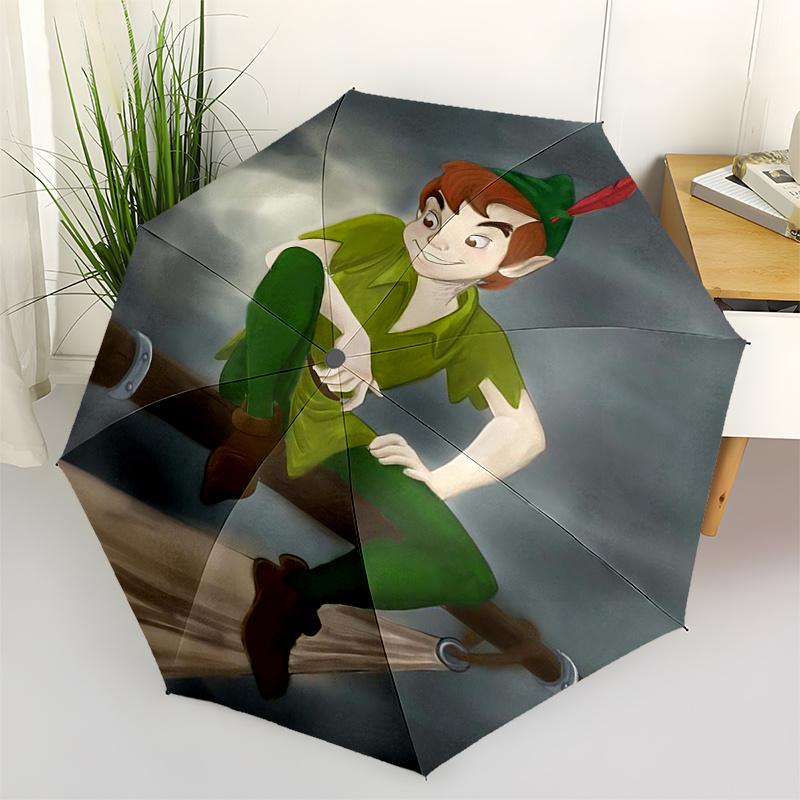 

Tinker bell Themed Travel Umbrella-8 Ribs Automatic Opening and Closing, Portable Folding Design, Compact and Stylish Umbrella Suitable for